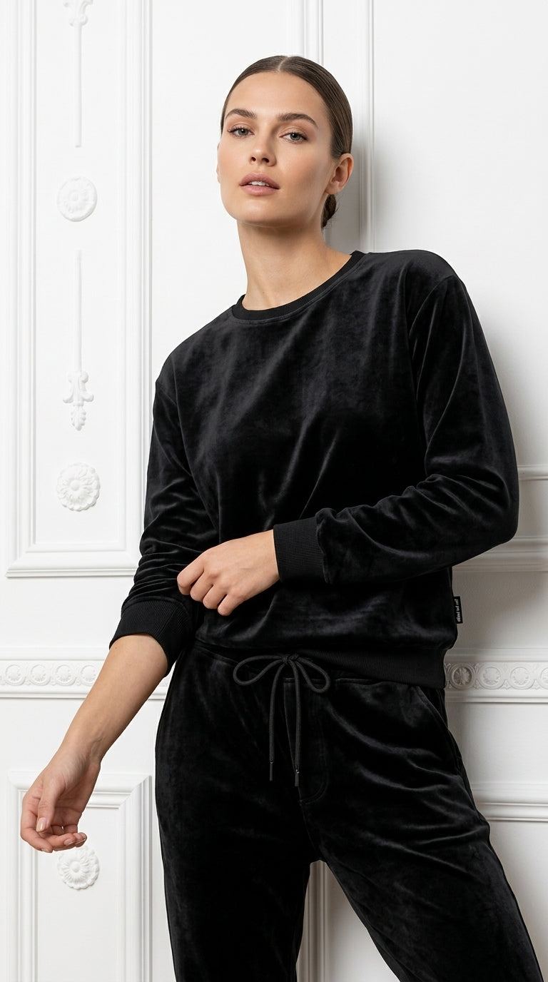 Unisex Velour Sweatshirt